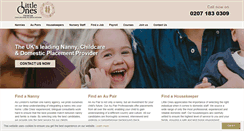 Desktop Screenshot of littleoneslondon.co.uk
